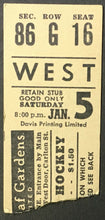 Load image into Gallery viewer, 1963 Maple Leaf Gardens Hockey Ticket Stub Toronto Maple Leafs Boston Bruins
