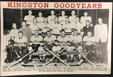 Load image into Gallery viewer, Vtg 1953 NHL Oldtimers Hockey Program Kingston Goodyears Charlie Conacher
