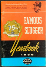Load image into Gallery viewer, 1959 Stan Musial Famous Slugger Vintage Yearbook Baseball Bat Louisville Slugger
