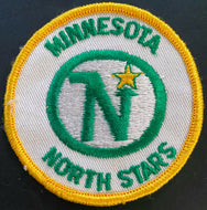 Vintage 1970's Minnesota North Stars NHL Hockey Jersey Crest 3