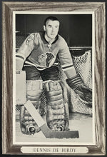 Load image into Gallery viewer, 1964-67 BEEHIVE Group 3 Syrup NHL Hockey Photo Dennis De Jordy Chicago
