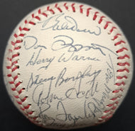 1977 Toronto Blue Jays Inaugural Team Autographed Baseball MLB Signed JSA LOA