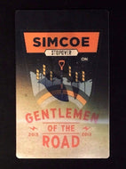 Mumford And Son Ticket and Passport 2013 Gentlemen Of The Road Tour in Canada