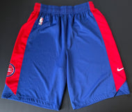 Detroit Pistons Game Used Scottie Lindsey Summer League Shorts NBA Sz Large