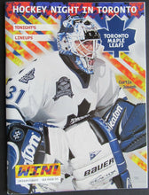 Load image into Gallery viewer, 1999 Air Canada Centre NHL Program Toronto Maple Leafs vs Carolina Hurricanes
