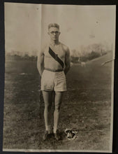 Load image into Gallery viewer, 1924 Type 1 Harold Osborne Paris Olympics Photo Vintage Sports Historical LOA
