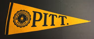 Vintage University Of Pittsburgh Pennant Pitt Panthers NCAA Full Size 30