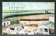 1908 Hanlon's Point Lacrosse Grounds Baseball  Postcard Toronto Canada Vtg
