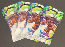 Load image into Gallery viewer, 2022 Digimon Card Game Factory Sealed x4 12 Card Booster Pack Next Adventure
