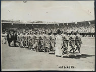 1912 Vintage Stockholm Summer Olympics Opening Ceremonies Type 1 Photo LOA