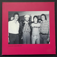 Load image into Gallery viewer, 1976 Mike Love Beach Boys Dry Mounted Photo Hung at CHUM Radio + Concert Ticket
