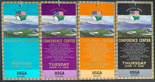 Load image into Gallery viewer, 12 Items 2000 100th US Open Pebble Beach Historic Golf Tournament Woods Wins 1st

