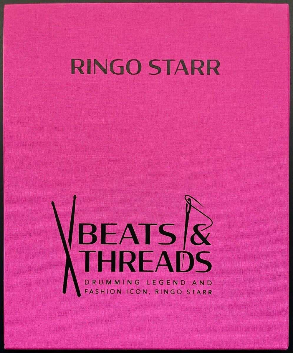 2023 Ringo Starr Autographed Book Beats & Threads Limited Signed Editi ...