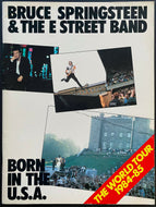 1984-85 Bruce Springsteen & The E Street Band Born In The USA World Tour Program