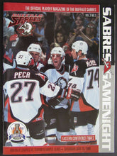 Load image into Gallery viewer, 1999 NHL Eastern Conference Finals Program + Press Notes Buffalo vs Toronto
