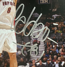 Load image into Gallery viewer, Jose Calderon Toronto Raptors Jumper Photo Autographed / Signed Basketball NBA
