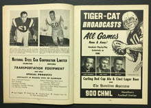 Load image into Gallery viewer, 1964 CFL Football Program Montreal Alouettes vs Hamilton Tiger-Cats Unscored
