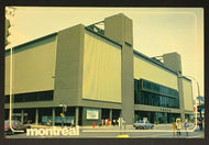 1960's Montreal Forum Postcard Stadium Post Card Original 6 NHL Canadiens Vtg