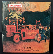 Load image into Gallery viewer, 1939 Bedford Tanker Fire Truck Dinky Die Cast Metal Matchbox Collectibles Model
