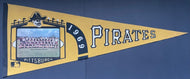 1969 Pittsburgh Pirates Team Photo Full Size Pennant Baseball Roberto Clemente