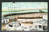 1910 Hanlon's Point Vintage Postcard -  Lacrosse Grounds Toronto Ontario