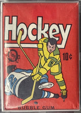 Load image into Gallery viewer, 1975 O-Pee-Chee Factory Sealed Wax Pack NHL Hockey Cards OPC PSA NM 7
