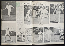 Load image into Gallery viewer, 1956 U.S. Lawn Tennis Association Program Merion Cricket Club 75th Anniversary
