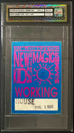 1990 New Kids On The Block Working Backstage Pass Magic Summer Tour iCert