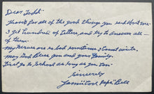 Load image into Gallery viewer, James Cool Papa Bell ALS Signed Autographed Letter Baseball Great Content LOA
