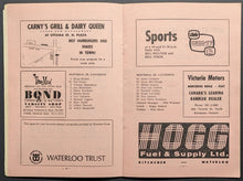 Load image into Gallery viewer, 1967 Kitchener Rangers Hockey Program OHA Montreal Jr Canadiens Perreault VTG
