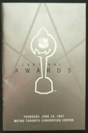 1997 NHL Awards Dinner Program Toronto Hockey Vintage