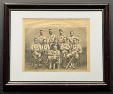 Load image into Gallery viewer, 1874 Historic Maple Leaf Baseball Club Of Guelph Team Photo Harpers Weekly News
