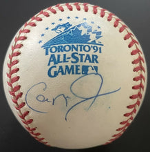 Load image into Gallery viewer, 1991 MLB All Star Game Official Baseball Autographed Signed Cal Ripken .Jr JSA
