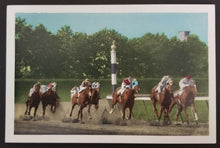 Load image into Gallery viewer, 3 Vintage Postcard Triple Crown Horse Racing Tracks including Churchill Downs
