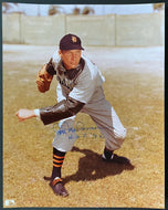 Autographed MLB Detroit Tigers Baseball HOFer Hal Newhouser Signed Photo