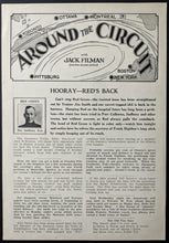Load image into Gallery viewer, Madison Square Gardens 1st Season NHL Ottawa Senators New York Rangers Vintage

