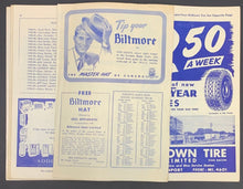 Load image into Gallery viewer, 1951 Maple Leaf Gardens NHL Hockey Program 2nd Game Of Season Princess Featured
