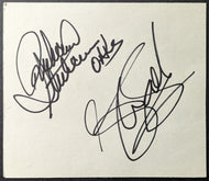 The Oak Ridge Boys Signed Index Card American Country Gospel Vocal Quartet Music