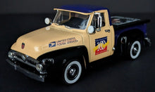 Load image into Gallery viewer, 1955 Rocky Marciano Ford Postal Pickup Truck Die Cast Matchbox Collectibles 1:43
