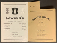 Load image into Gallery viewer, 1962 Vintage Lorain County Speedway Modified Hard Top Stock Car Racing Program
