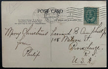 Load image into Gallery viewer, 1905 McGill Hockey Posted Postcard Vintage Post Card Montreal University RPPC
