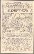 Load image into Gallery viewer, 1970 Fillmore East Program The Who's 6 Night Stand Performing Tommy Vintage
