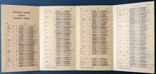 Load image into Gallery viewer, 1962-1963 NHL Issued Schedule Hockey VTG Toronto Maple Leafs Stanley Cup
