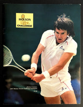 Load image into Gallery viewer, 1983 Maple Leaf Gardens Molson Light Challenge Tennis Tour Program + Ticket Stub
