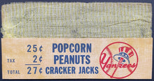 Load image into Gallery viewer, 1972/1973 New York Yankees Stadium Popcorn Vendors Hat Paperlynen Vintage

