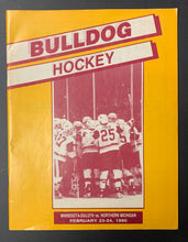 Load image into Gallery viewer, 1990 Minnesota Duluth vs Northern Michigan US College Hockey Program + Photo
