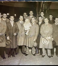 Load image into Gallery viewer, 1928 Type 1 Press Photo Montreal Canadiens Waiting To Board Train NHL Hockey
