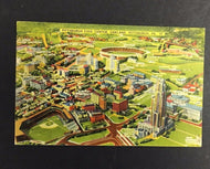 1940 Pittsburgh Stadiums Picture Postcard Civic Center Imperial Greeting Card
