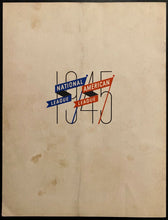 Load image into Gallery viewer, 1945 MLB Baseball World Series Game 7 Program Detroit Tigers Chicago Cubs VTG
