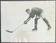 1928 Cecil Babe Dye Hockey HOFER New York Americans Press Photo Vintage 1 Rare
